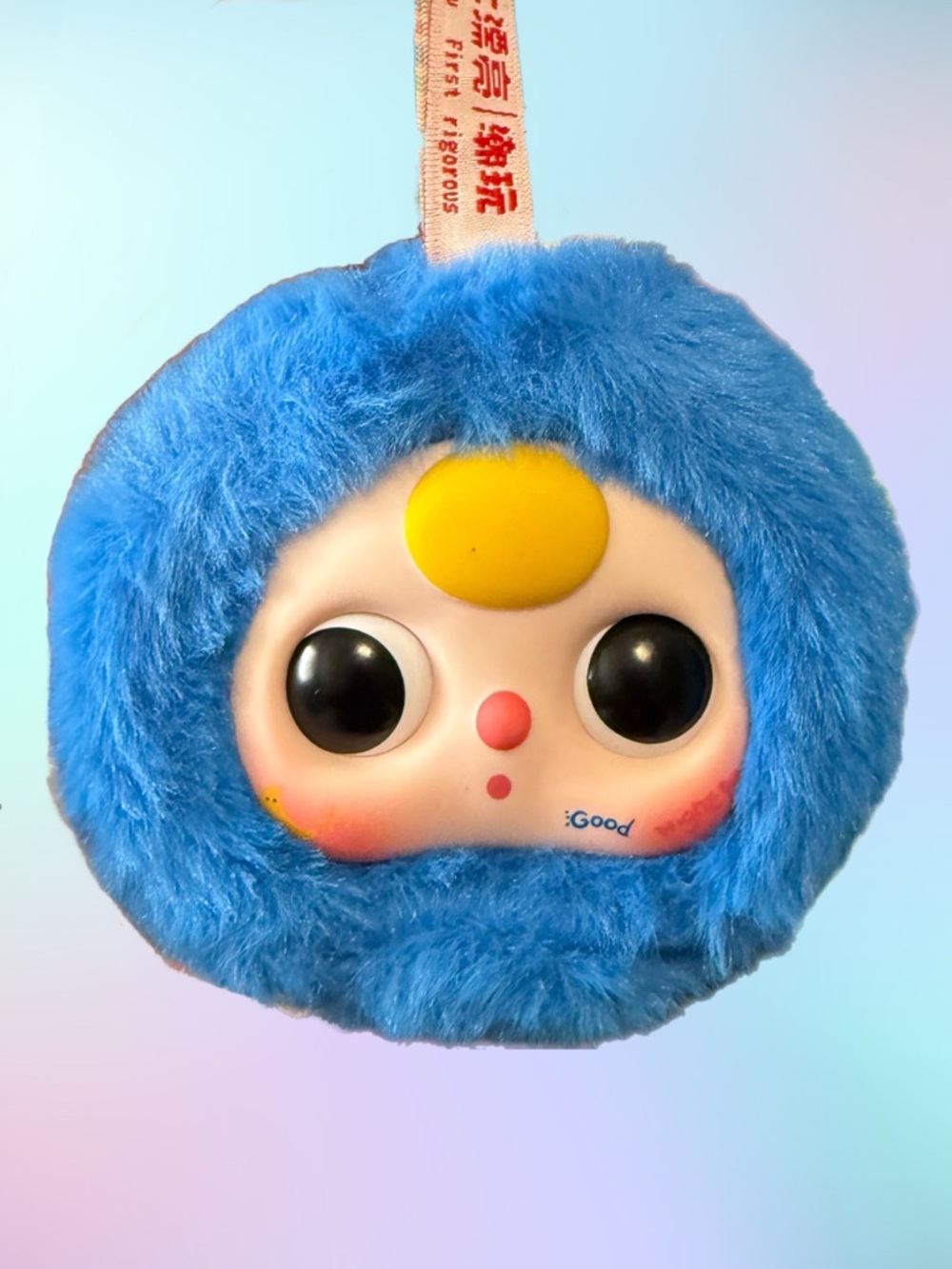Baby Three - Three Year Old Orchard Confirmed Blueberry Plush Pendant